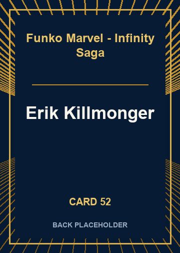 Erik Killmonger back card image