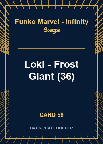 Loki - Frost Giant (36) back card image