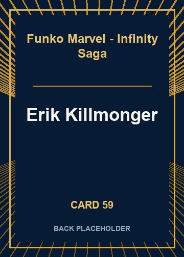Erik Killmonger back card image