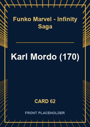Karl Mordo (170) card thumbnail
