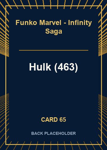 Hulk (463) back card image