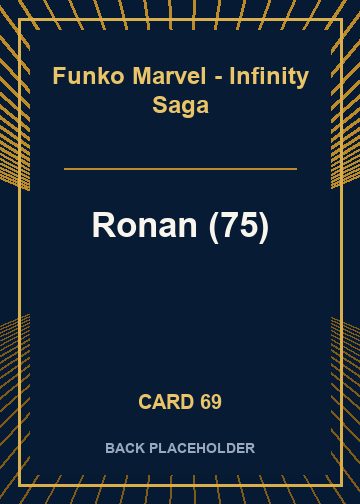 Ronan (75) back card image