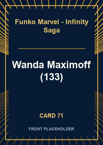Wanda Maximoff (133) front card image