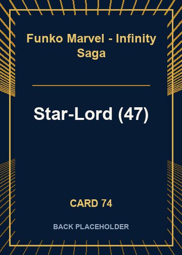 Star-Lord (47) back card image