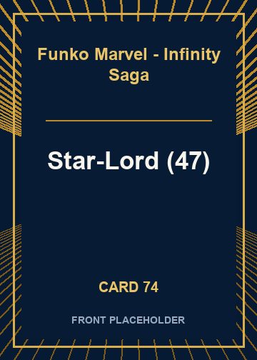 Star-Lord (47) card thumbnail