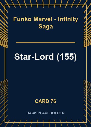 Star-Lord (155) back card image
