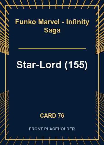 Star-Lord (155) card thumbnail