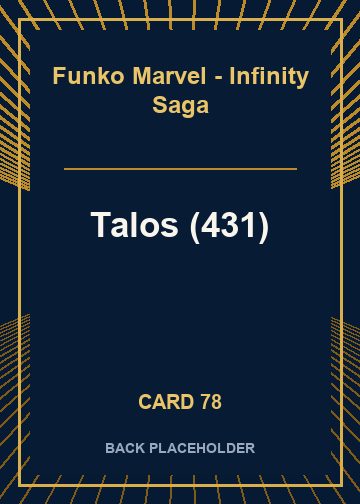 Talos (431) back card image