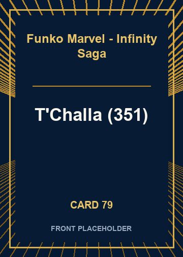 T'Challa (351) card thumbnail