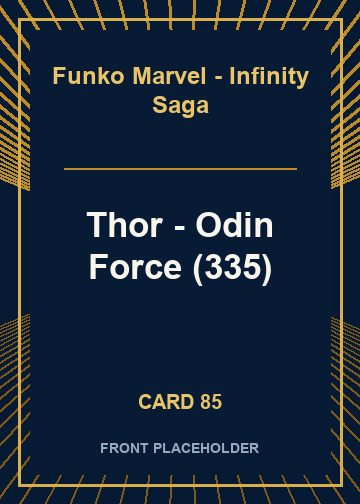 Thor - Odin Force (335) card thumbnail
