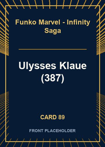 Ulysses Klaue (387) card thumbnail