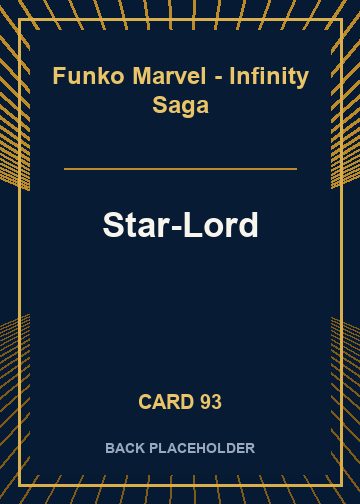 Star-Lord back card image