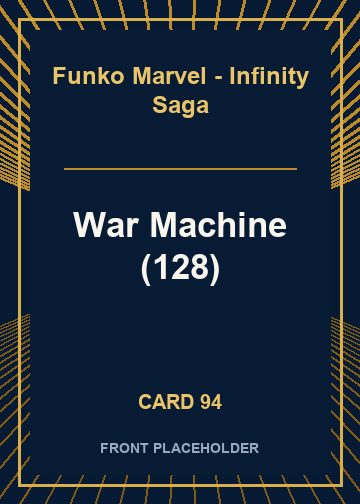 War Machine (128) front card image