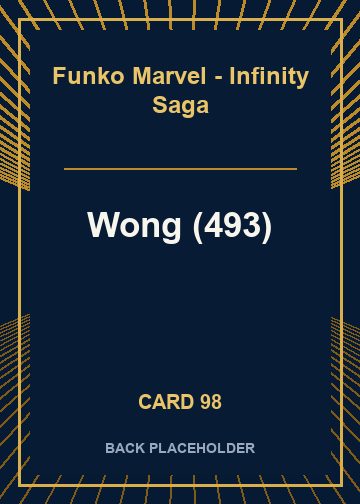 Wong (493) back card image