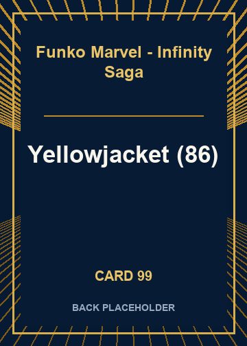 Yellowjacket (86) back card image