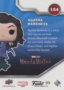 Agatha Harkness - The Neighbor (826) back card image