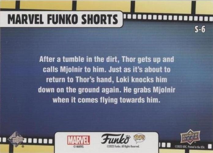 Thor back card image