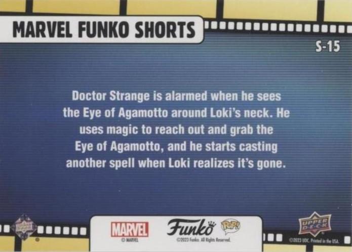 Dr. Strange/Loki back card image