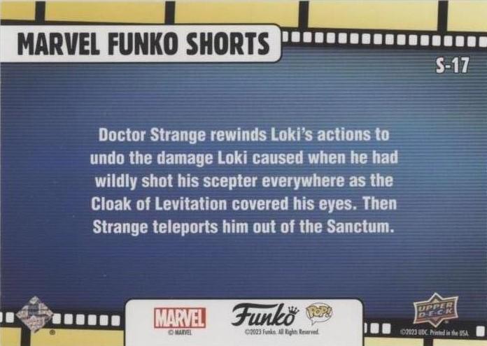 Dr. Strange/Loki back card image