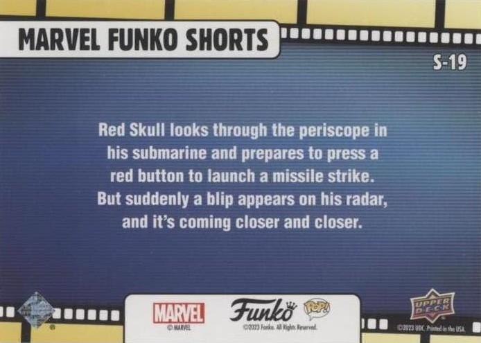 Red Skull back card image