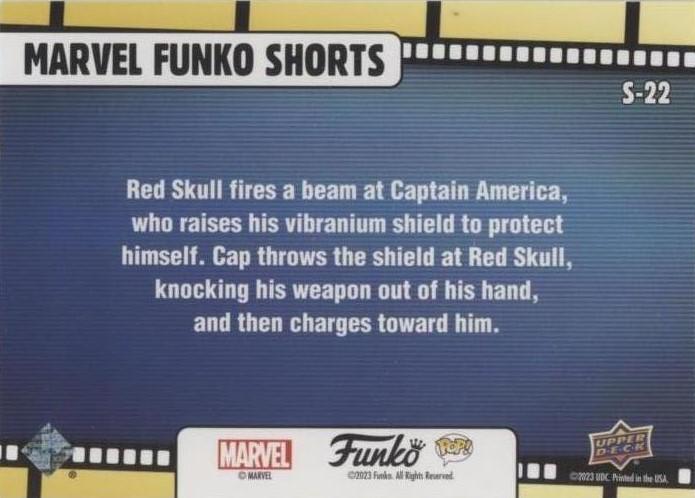 Red Skull back card image