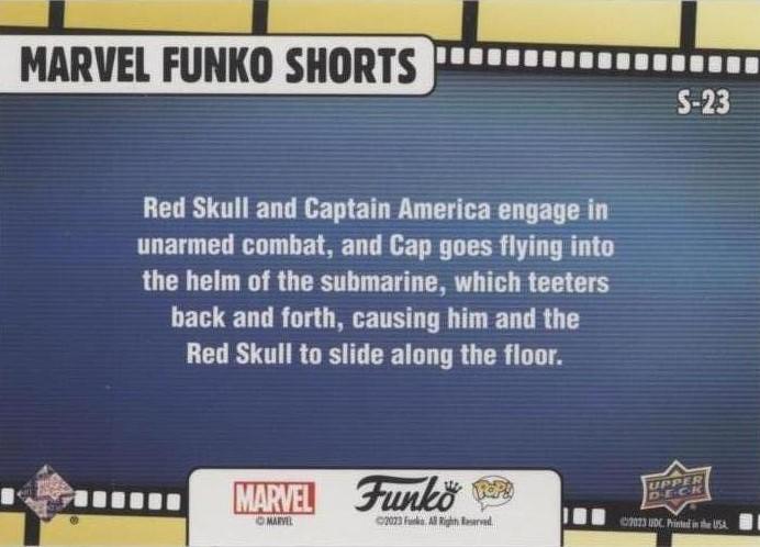 Captain America/Red Skull back card image