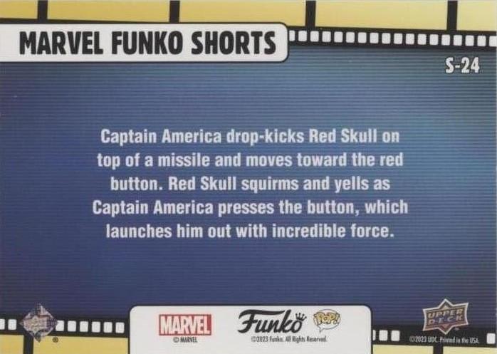 Red Skull back card image