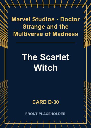 The Scarlet Witch front card image