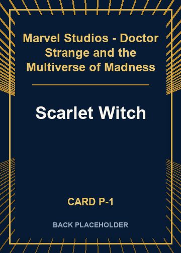 Scarlet Witch back card image