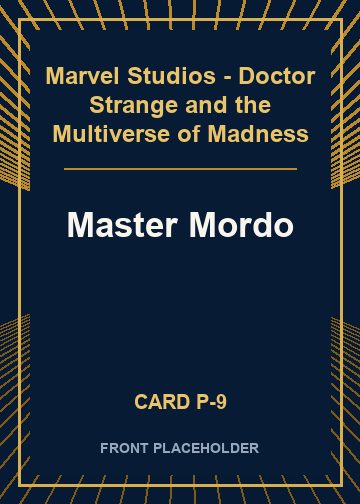 Master Mordo card thumbnail