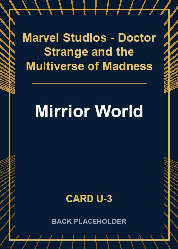 Mirrior World back card image