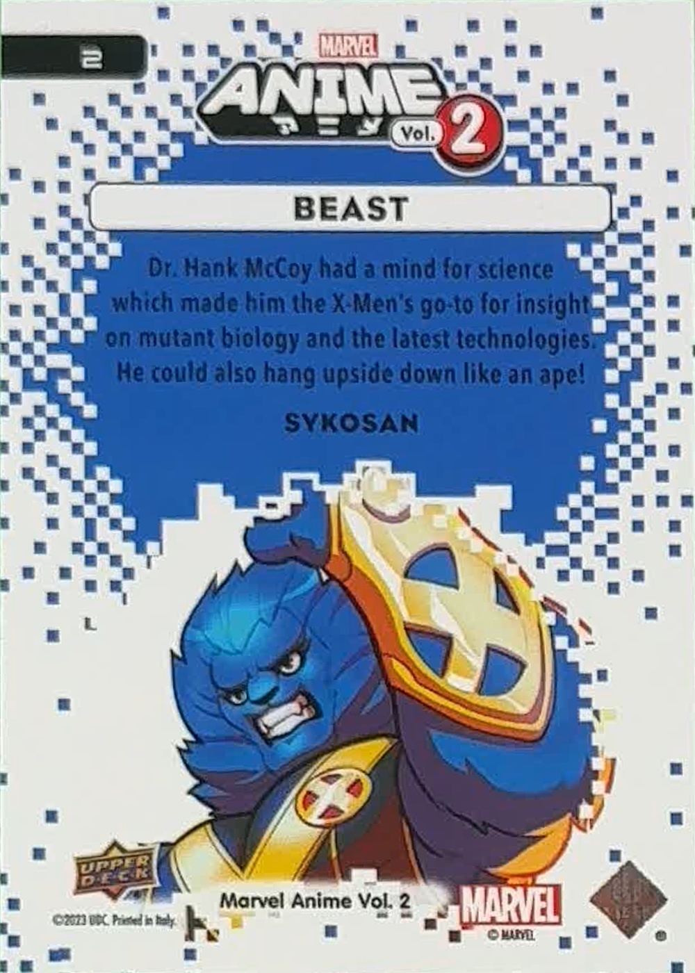 Beast back artwork
