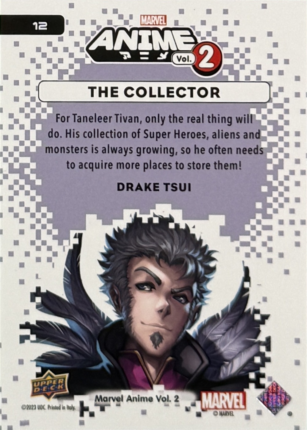 The Collector back artwork