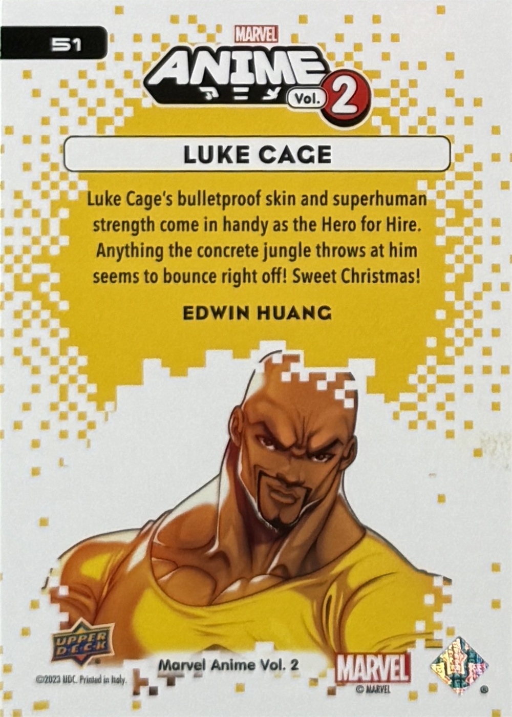 Luke Cage back card image