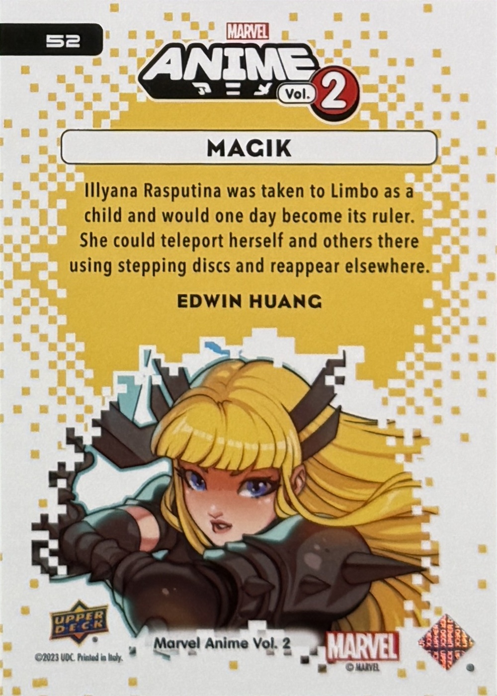 Magik back card image