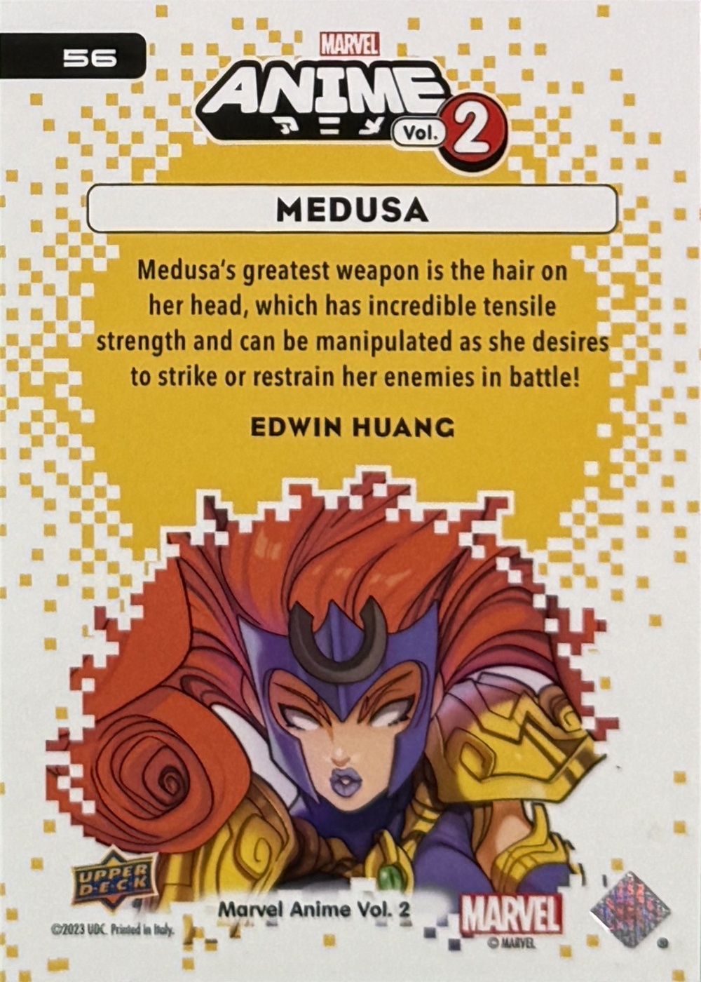 Medusa back card image