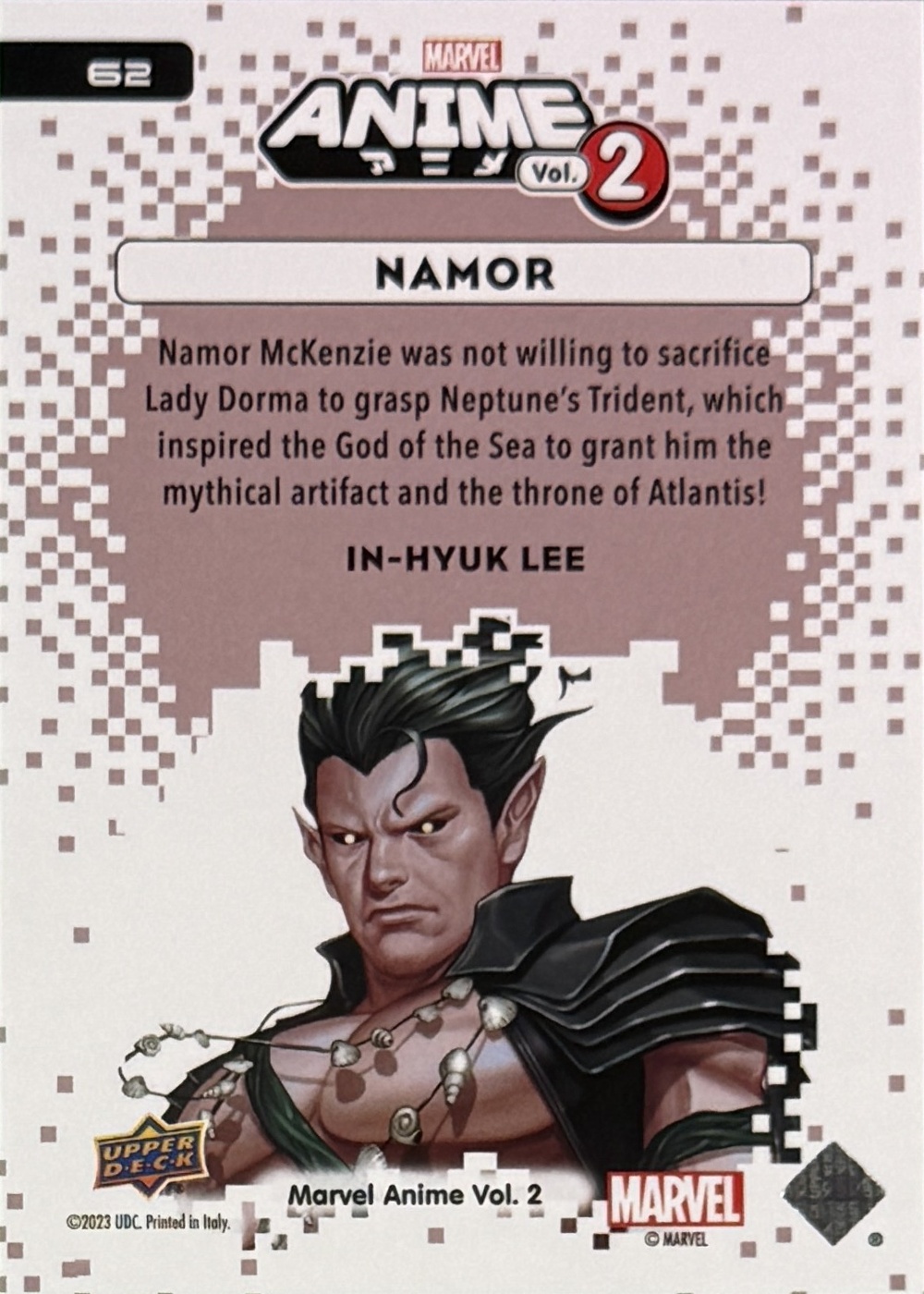 Namor back card image