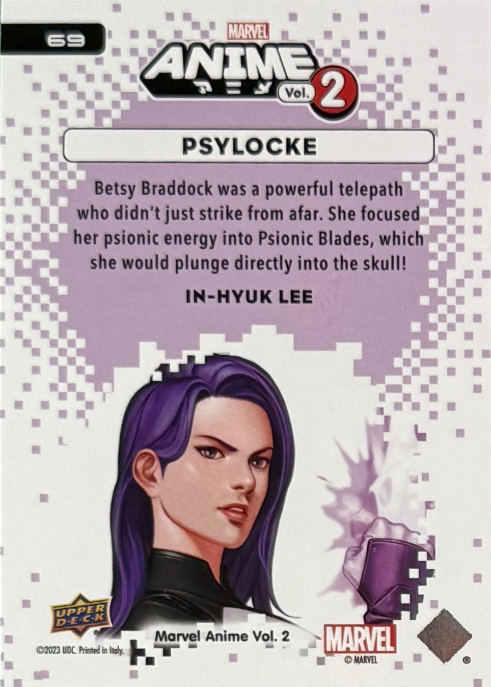 Psylocke back card image