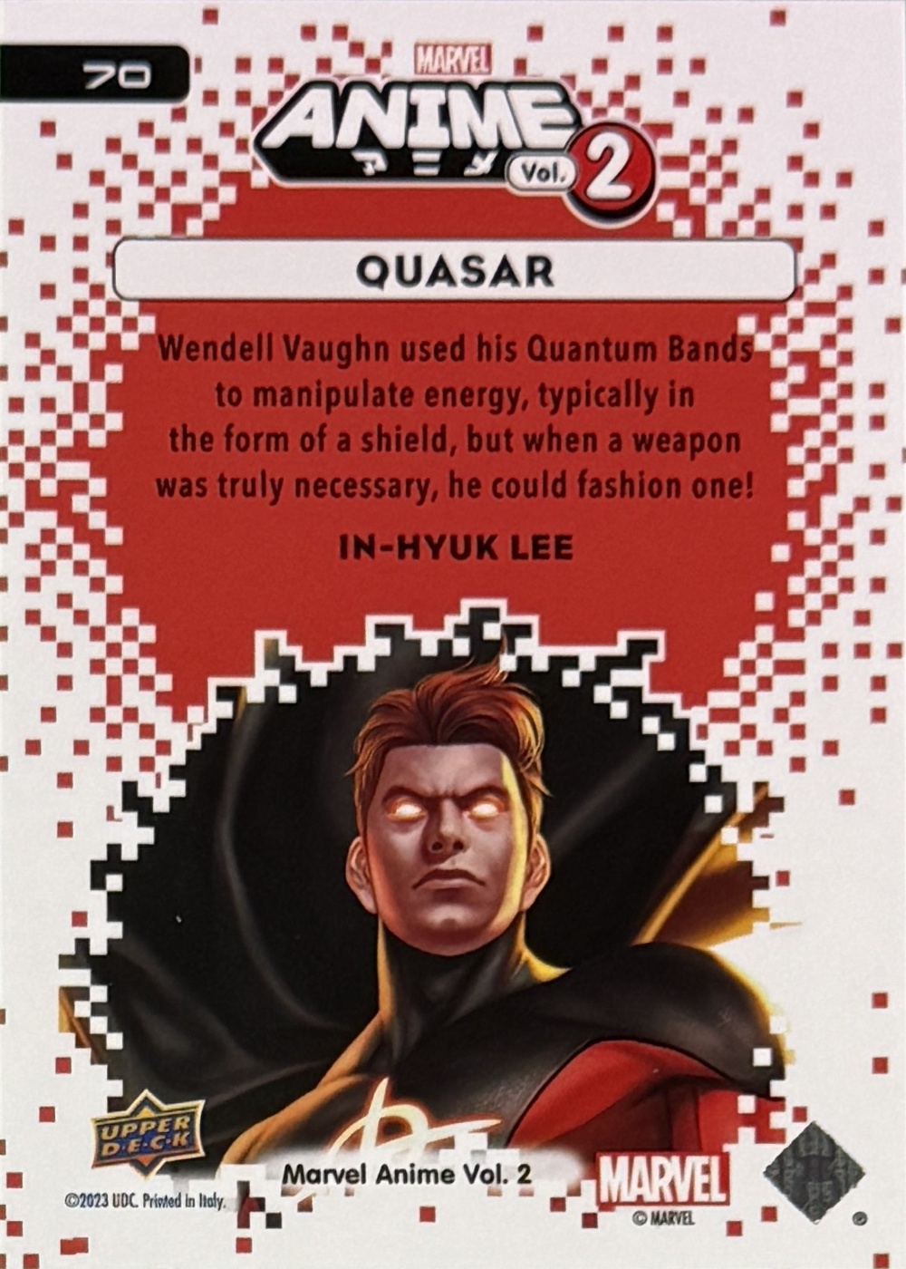 Quasar back card image