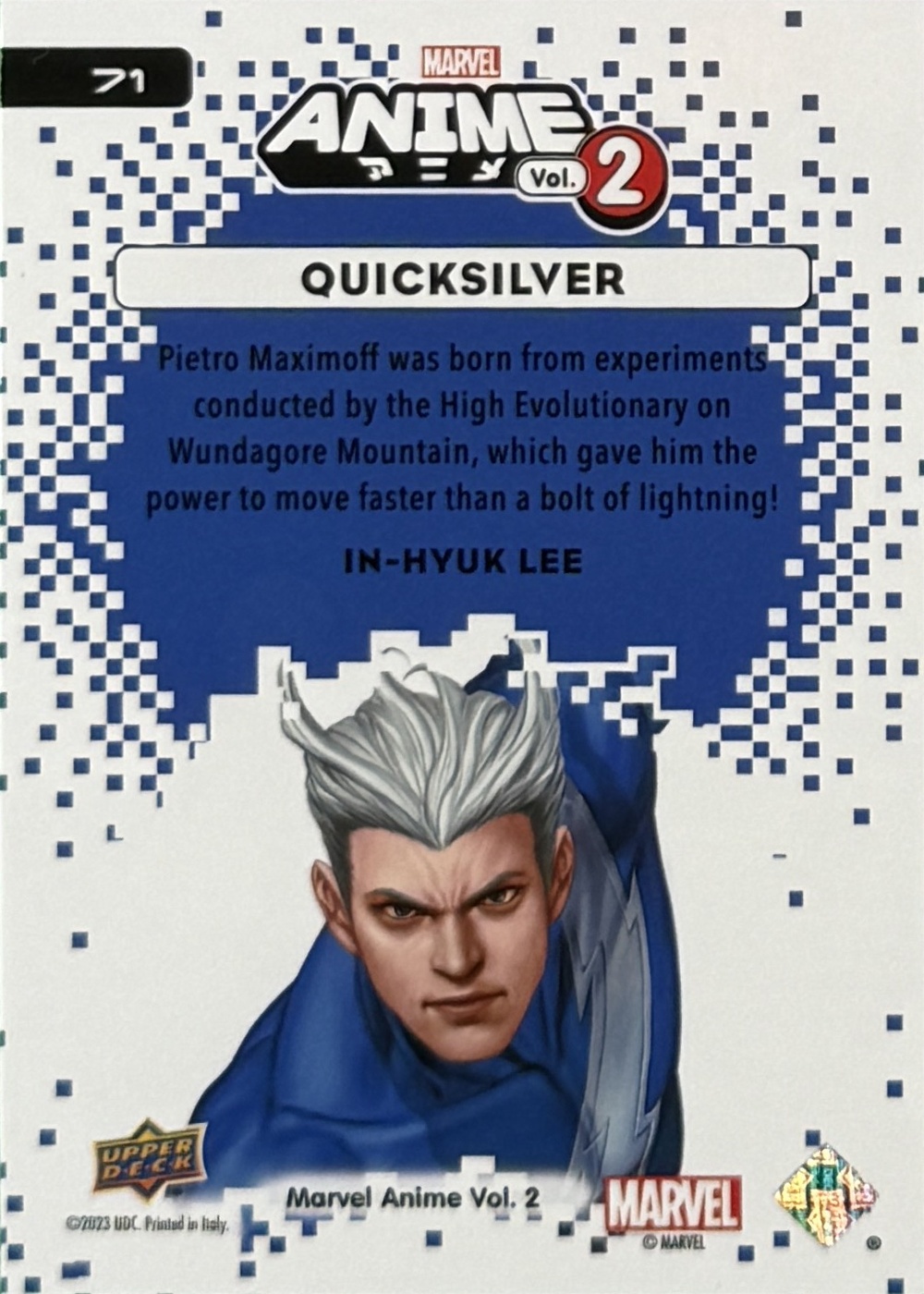 Quicksilver back card image