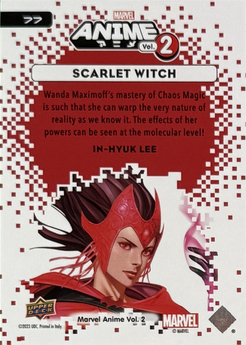 Scarlet Witch back card image
