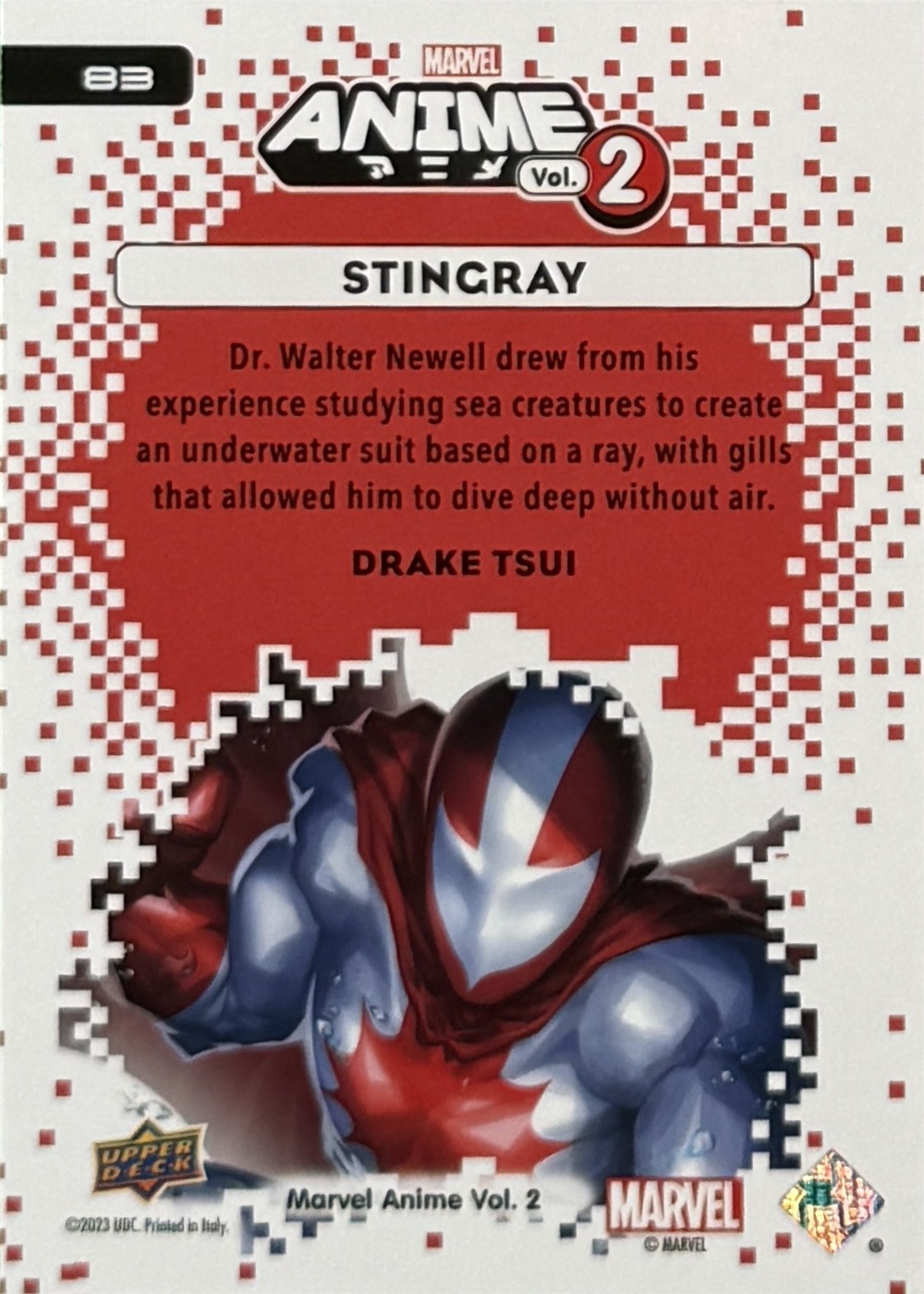 Stingray back card image