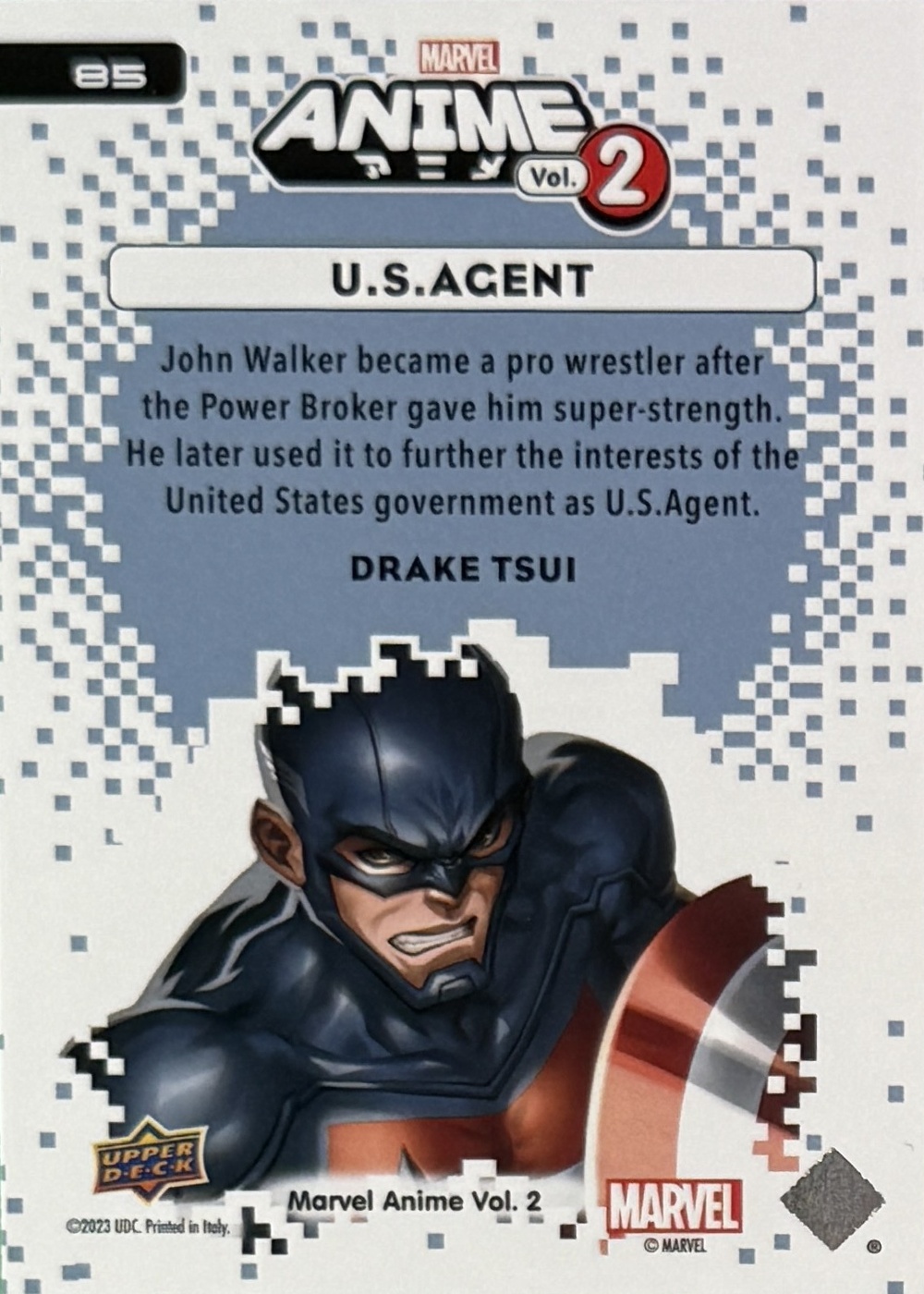 US Agent back card image