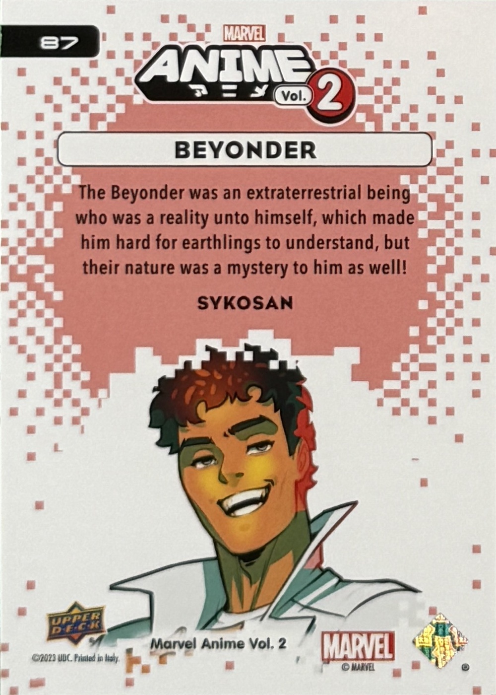 Beyonder back card image