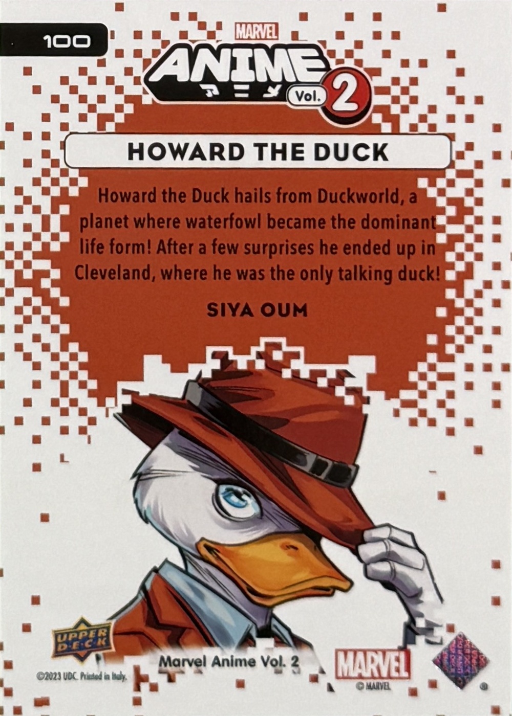 Howard The Duck back card image