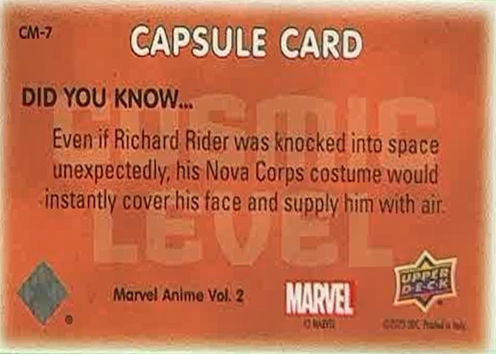 Nova's Helmet back card image