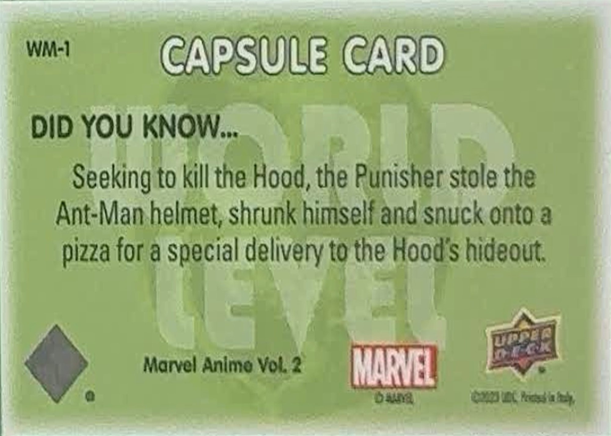 Ant-Man's Helmet Items back card image