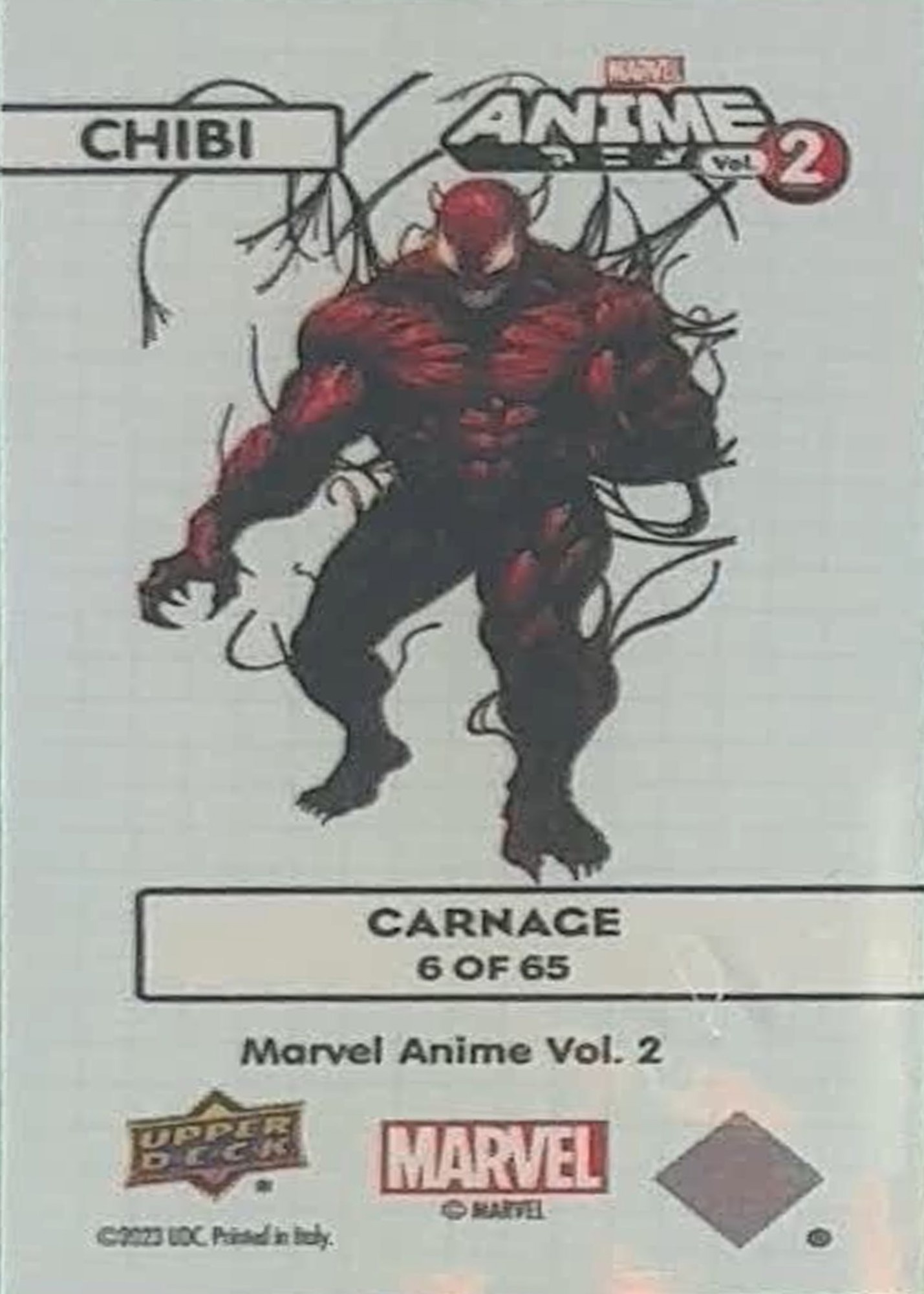 Carnage Tier 1 back card image