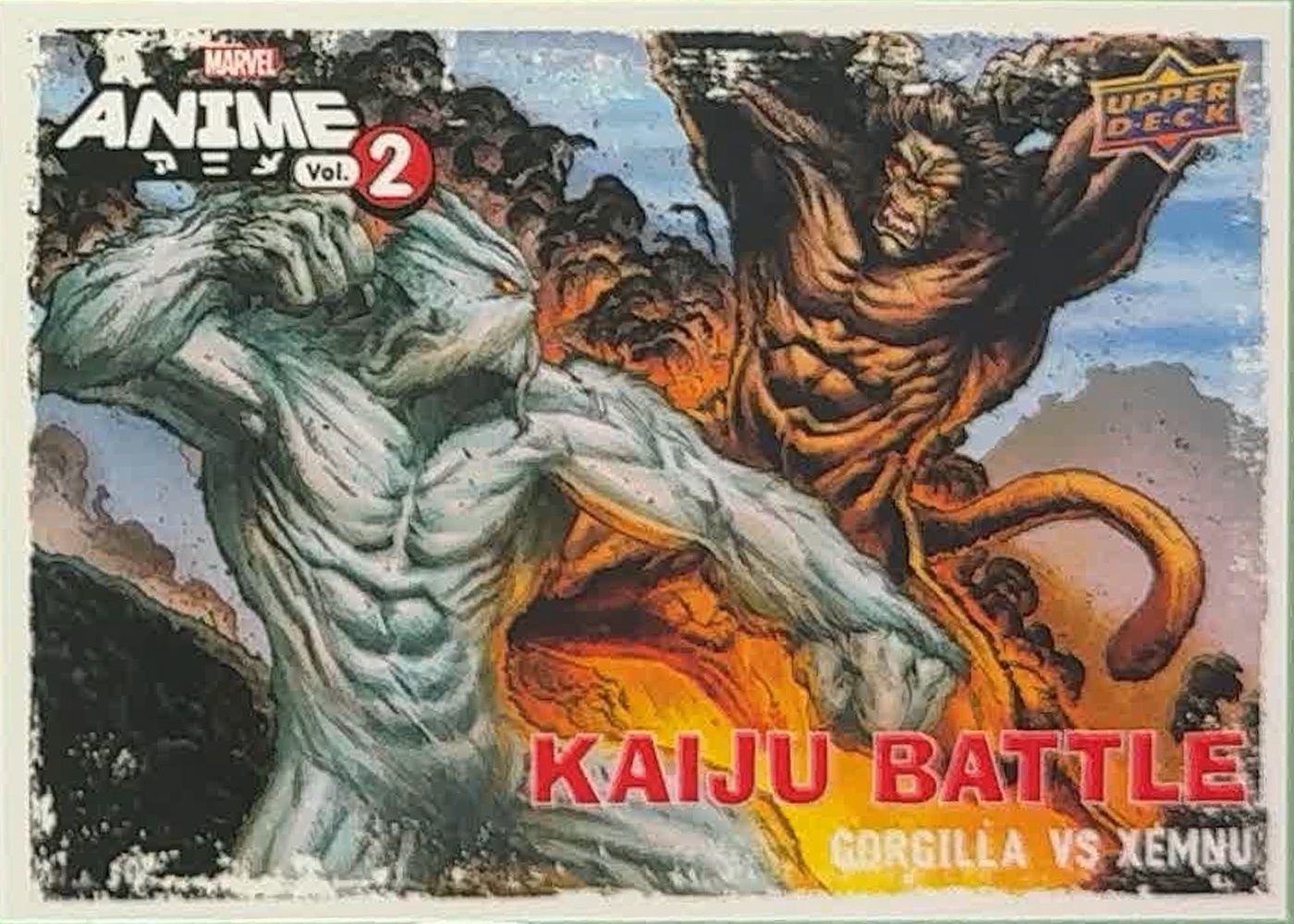 Gorgilla vs Xemnu card thumbnail