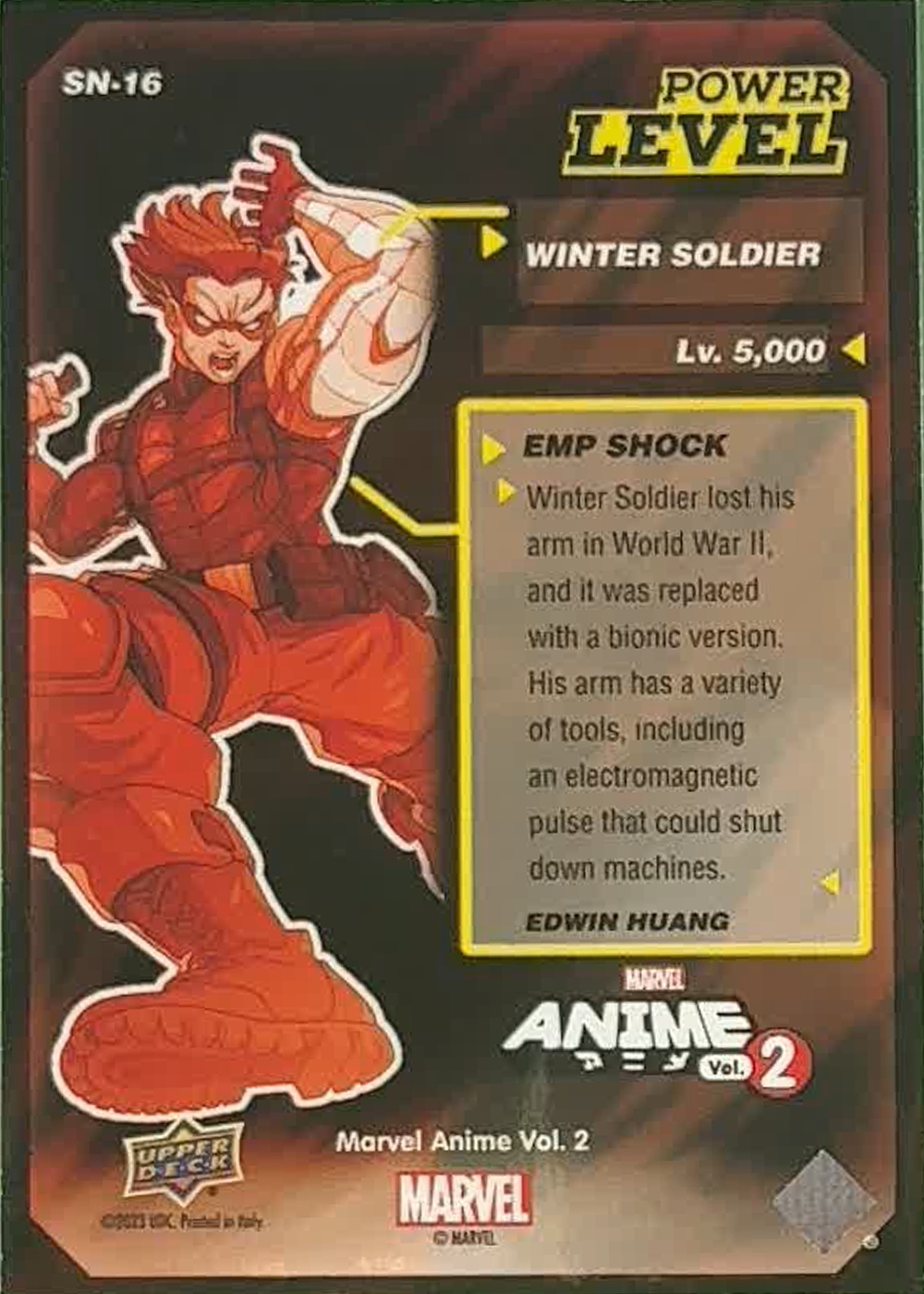 Winter Soldier back card image